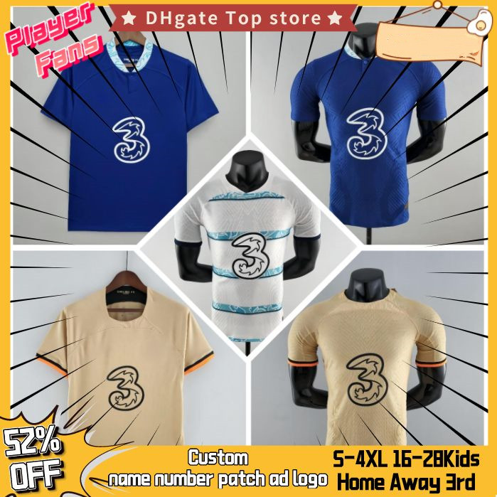 22 23 CFC NEW Soccer Jerseys jersey 2022 2023 men kids set WERNER HUDSON KANTE uniform set Mendy T. SILVA football shirts maillot, 22/23 player-home+epl
22 23 CFC NEW Soccer Jerseys jersey 2022 2023 men kids set WERNER HUDSON KANTE uniform set Mendy T. SILVA football shirts maillot, 22/23 player-home+epl