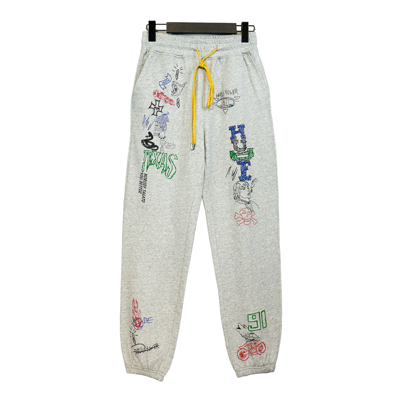 22FW Autumn Winter Europe Painting Graffiti Pants Pencil Trousers Casual Drawstring Sweatpants Men Women Jogger Slim Fit, Grey
22FW Autumn Winter Europe Painting Graffiti Pants Pencil Trousers Casual Drawstring Sweatpants Men Women Jogger Slim Fit, Grey