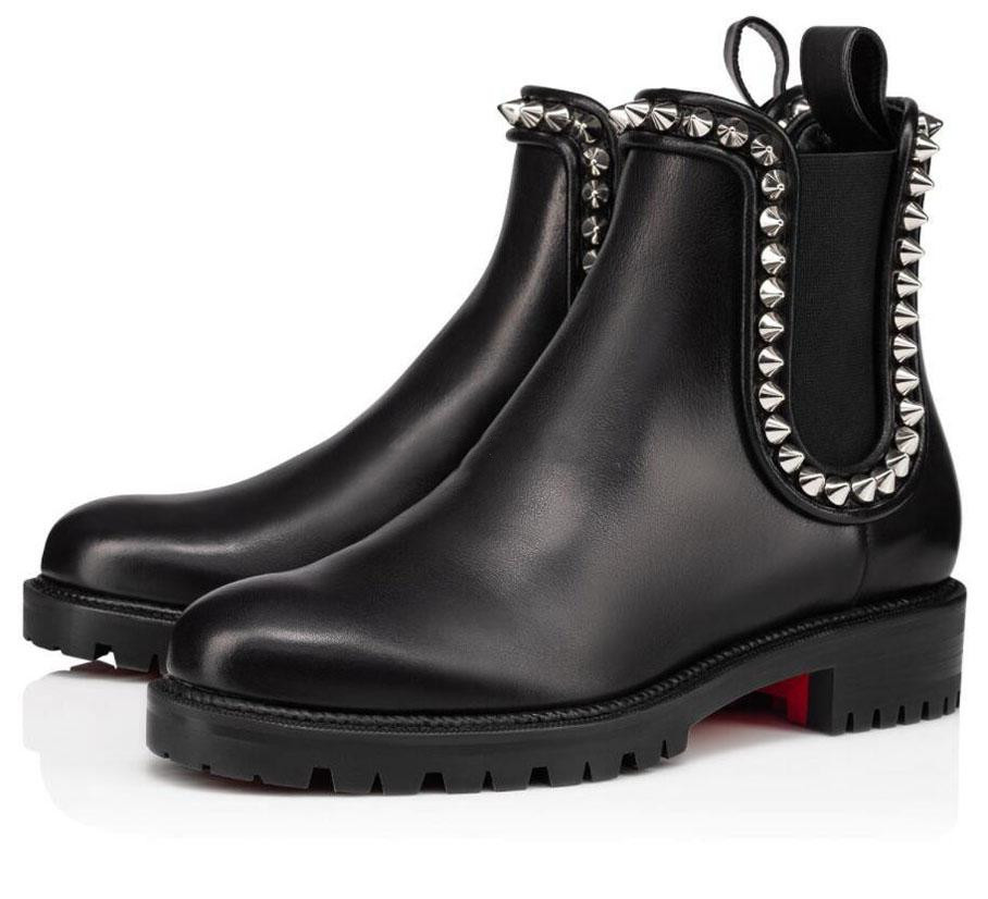 Perfect Quality Winter Boots Black Calfskin Leather Women's Red Botto mankle boots Capahutta Ankle Boot Fashion Designers Dress.Party
Perfect Quality Winter Boots Black Calfskin Leather Women's Red Botto mankle boots Capahutta Ankle Boot Fashion Designers Dress.Party
