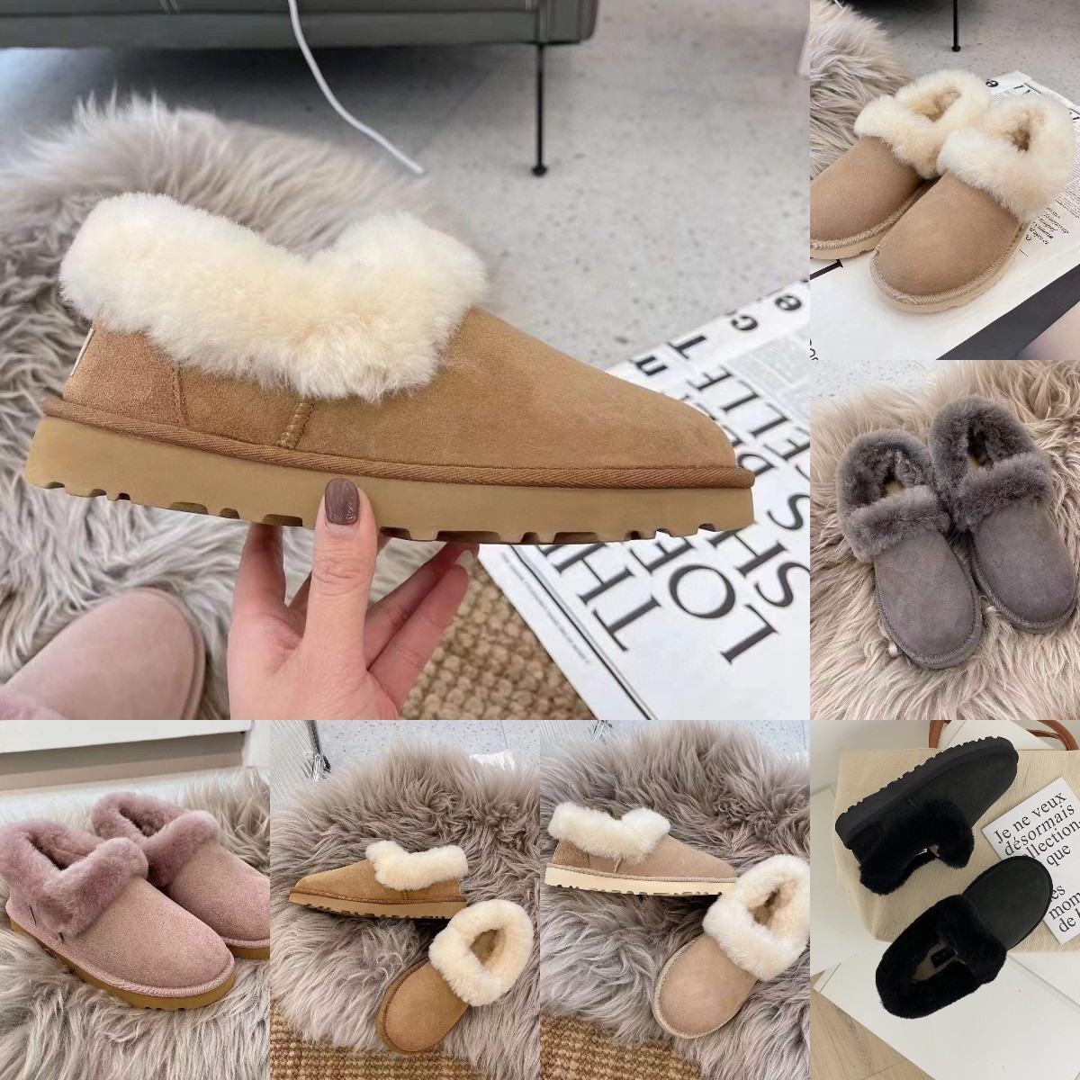 UPS 34-42 US11 Women Nita Slippers Suede Shearling Boots Australia Slip On Slides SANDAL Girl Lady Moccasins Chestnut Grey Black Platform Sherpa Wool Booties Mule, Fill postage
UPS 34-42 US11 Women Nita Slippers Suede Shearling Boots Australia Slip On Slides SANDAL Girl Lady Moccasins Chestnut Grey Black Platform Sherpa Wool Booties Mule, Fill postage