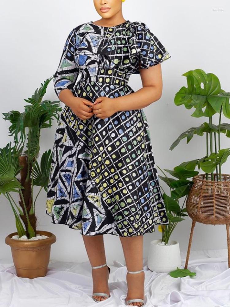 Casual Dresses Elegant Women Printed A-line O Neck Asymmetrical Long Sleeve Outfits Office Work Daily Going Out Big Size 3xl, Black
Casual Dresses Elegant Women Printed A-line O Neck Asymmetrical Long Sleeve Outfits Office Work Daily Going Out Big Size 3xl, Black