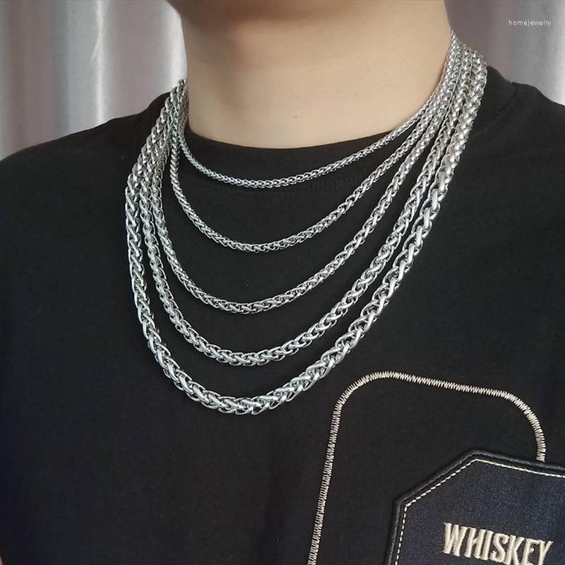 Choker Diameter 3/4/5/6/8mm Silver Stainless Steel Men's Women's Necklace Simple Never Fade Waterproof Jewelry
Choker Diameter 3/4/5/6/8mm Silver Stainless Steel Men's Women's Necklace Simple Never Fade Waterproof Jewelry
