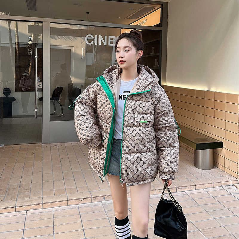 Women's Down Parkas Houndstooth Women'S Cotton Coat 2022 Winter New Women Hooded Parkas Coat Korean Loose Short Print Down Padded Coat Women Jacket T221011, Khaki
Women's Down Parkas Houndstooth Women'S Cotton Coat 2022 Winter New Women Hooded Parkas Coat Korean Loose Short Print Down Padded Coat Women Jacket T221011, Khaki