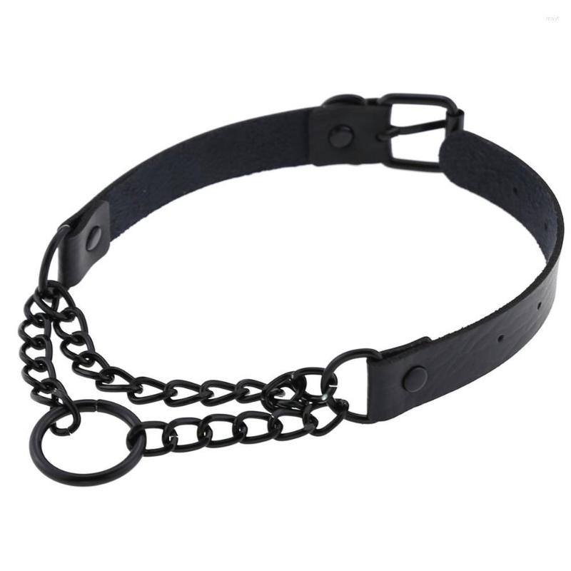Choker ZIMNO Goth Cosplay Maid Sexy Collar Punk Gothic Leather Metal Chains Harajuku Slave Necklaces For Women Fashion Jewelry
Choker ZIMNO Goth Cosplay Maid Sexy Collar Punk Gothic Leather Metal Chains Harajuku Slave Necklaces For Women Fashion Jewelry