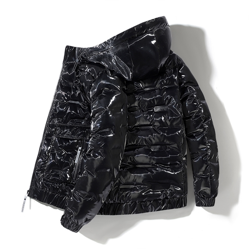 Mens Down Parkas Winter Hooded Windbreaker Fashion Thermal Coats Thick Warm Glossy Black Jackets Brand Outwear Clothings 221010, Silver
Mens Down Parkas Winter Hooded Windbreaker Fashion Thermal Coats Thick Warm Glossy Black Jackets Brand Outwear Clothings 221010, Silver