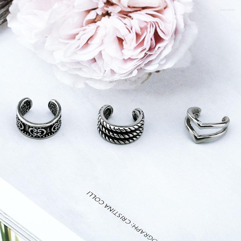 Backs Earrings 1PC Ear Wrapper Clip Cuff Non-Piercing Titanium Steel Fake Anti-allergic Vintage Fashion Jewelry Women
Backs Earrings 1PC Ear Wrapper Clip Cuff Non-Piercing Titanium Steel Fake Anti-allergic Vintage Fashion Jewelry Women