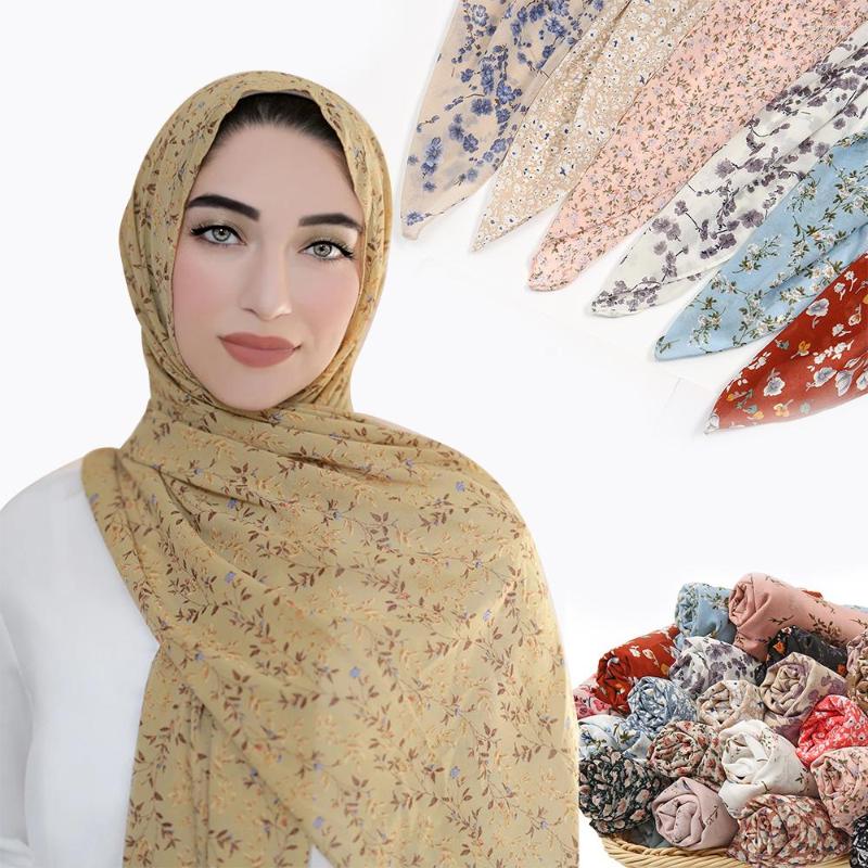 Scarves Printed Chiffon Hijab Scarf Women Floral Shawl Wrap Islamic Turban Bufandas Muslim Hijabs Bandana 180X70CM
Scarves Printed Chiffon Hijab Scarf Women Floral Shawl Wrap Islamic Turban Bufandas Muslim Hijabs Bandana 180X70CM