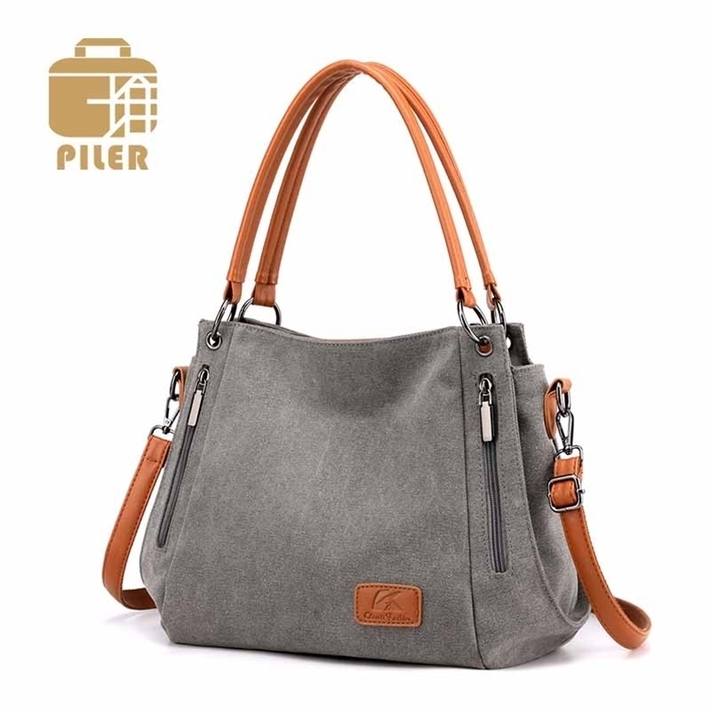 Evening Bags Piler Vintage Handbag Luxury Canvas Shoulder Women Messenger Designer Crossbody for 221010, Black
Evening Bags Piler Vintage Handbag Luxury Canvas Shoulder Women Messenger Designer Crossbody for 221010, Black