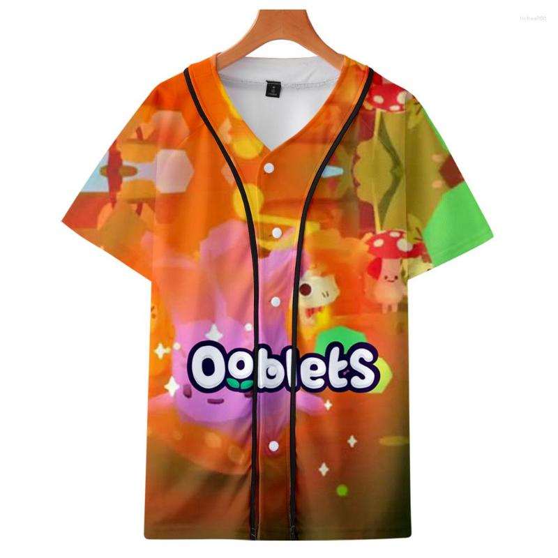 Men's T Shirts Ooblets Baseball T-shirt 3D Printed Women/Men Short Sleeve Tshirt Harajuku Fashion Streetwear Clothes, Picture shown
Men's T Shirts Ooblets Baseball T-shirt 3D Printed Women/Men Short Sleeve Tshirt Harajuku Fashion Streetwear Clothes, Picture shown