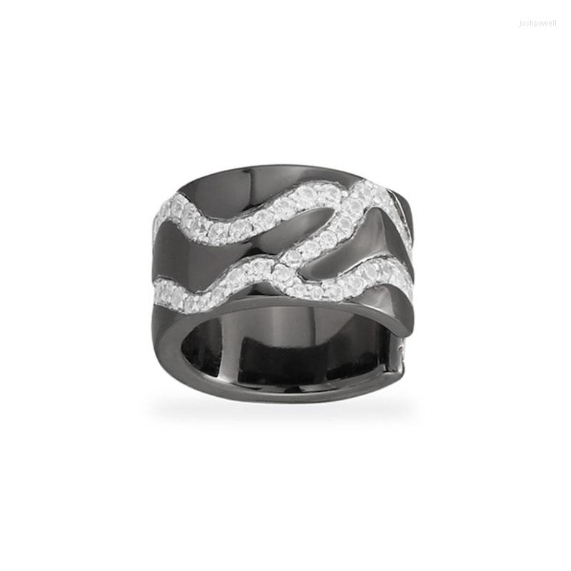 Backs Earrings SOELLE Fashion Real 925 Sterling Silver Black Dark Grey Mono Camouflage Sliding Ear Cuff Zirconia Clip Earring 1pc For
Backs Earrings SOELLE Fashion Real 925 Sterling Silver Black Dark Grey Mono Camouflage Sliding Ear Cuff Zirconia Clip Earring 1pc For