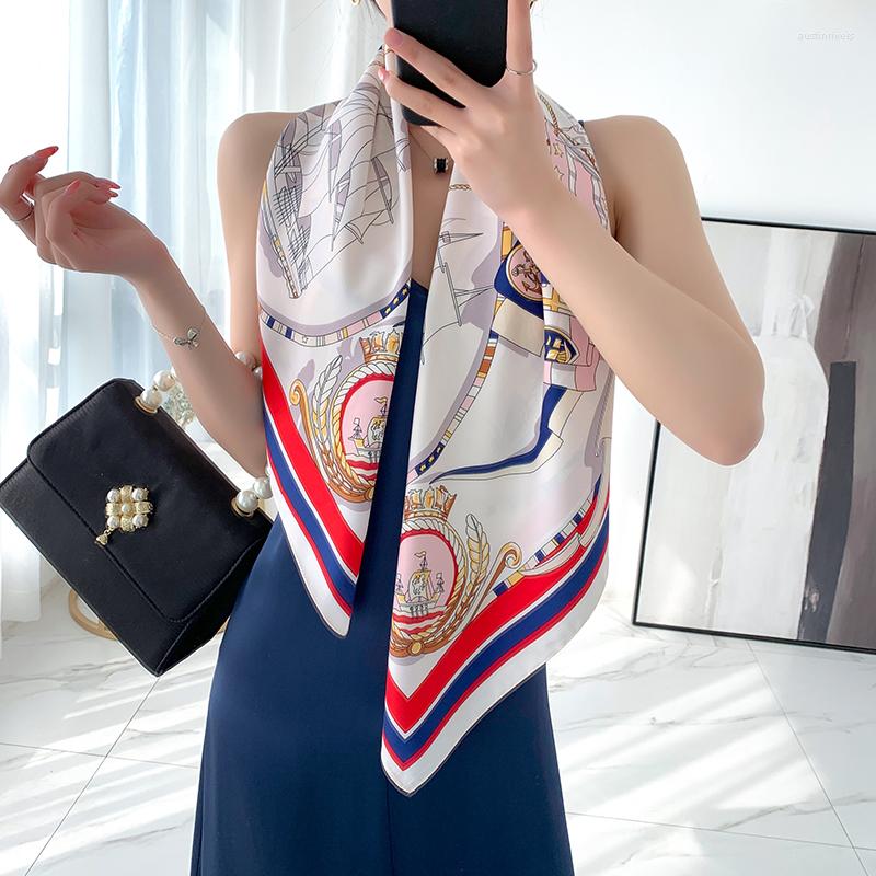 Scarves 2022 Spring Female Scarf High Quality Shawl Silk Fashion Head Beach Sun Protection Baotou 90cm 90c
Scarves 2022 Spring Female Scarf High Quality Shawl Silk Fashion Head Beach Sun Protection Baotou 90cm 90c