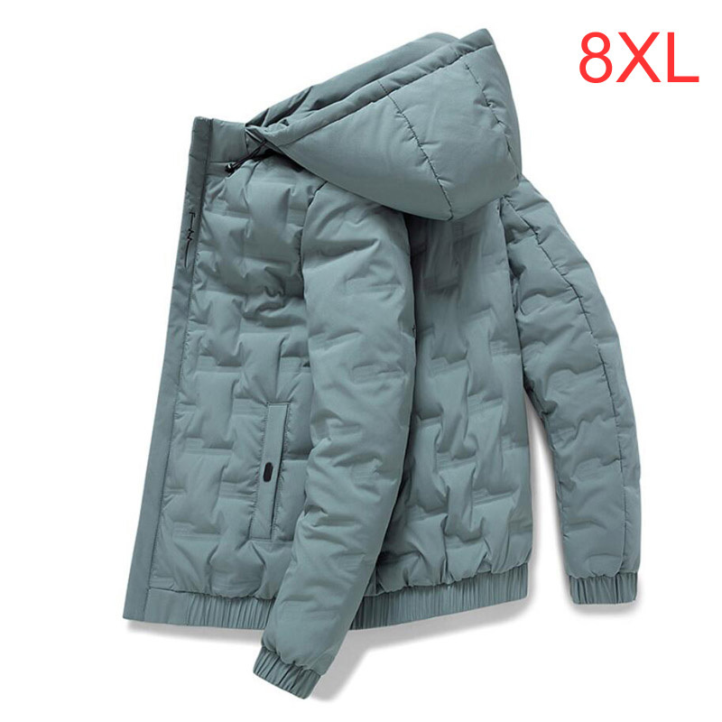 Men's Down Parkas Men's jacket autumn winter cotton coat gray duck down loose plus size padded jacket plus size down jacket 6XL 7XL 8XL 221010, The photo color
Men's Down Parkas Men's jacket autumn winter cotton coat gray duck down loose plus size padded jacket plus size down jacket 6XL 7XL 8XL 221010, The photo color