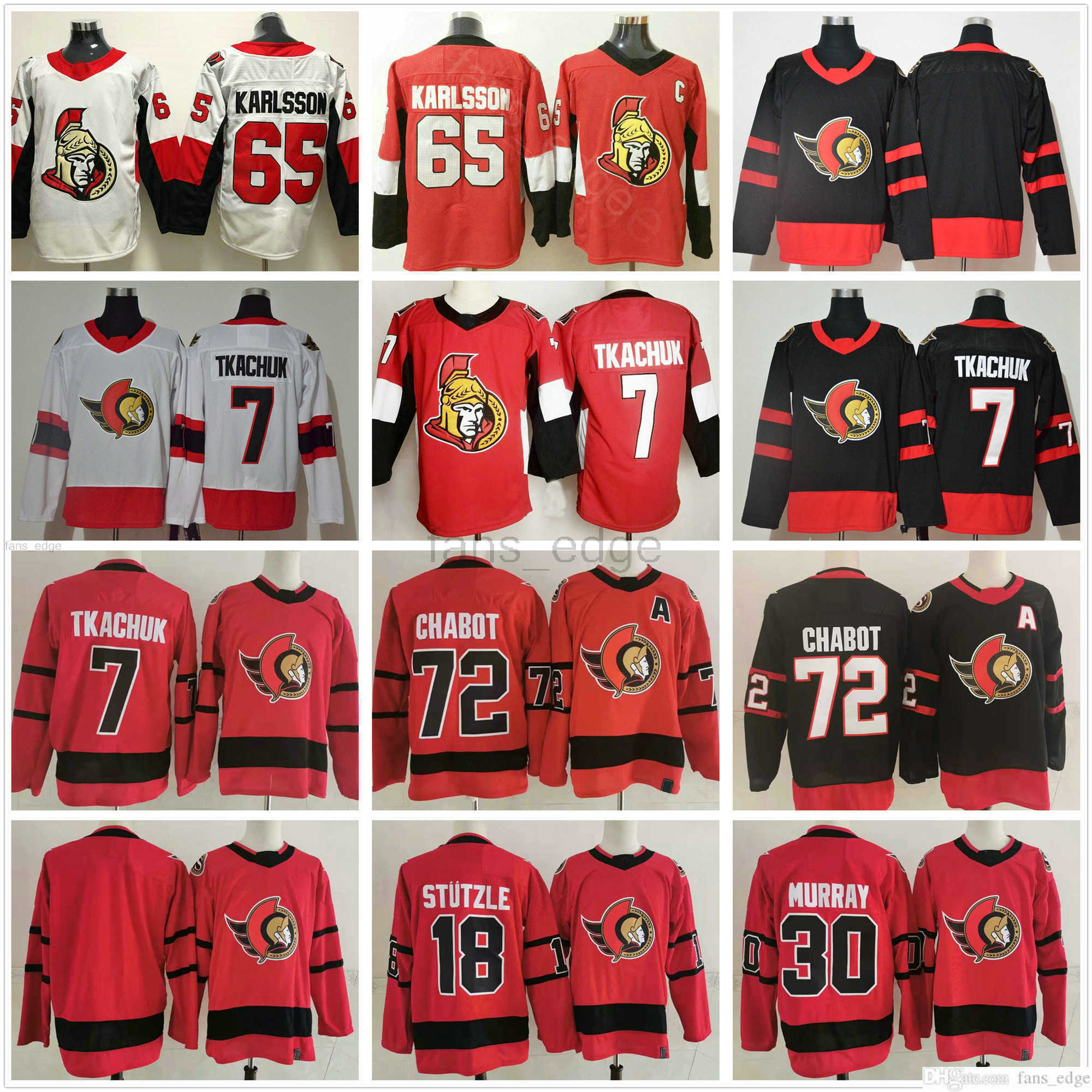 Jersey Reverse Retro Ottawa Senators 7 Brady Tkachuk 72 Thomas Chabot 30 Matt Murray 18 Tim Stutzle 65 Erik Karlsson Red Black''Nhl''Jerseys, As picture
Jersey Reverse Retro Ottawa Senators 7 Brady Tkachuk 72 Thomas Chabot 30 Matt Murray 18 Tim Stutzle 65 Erik Karlsson Red Black''Nhl''Jerseys, As picture