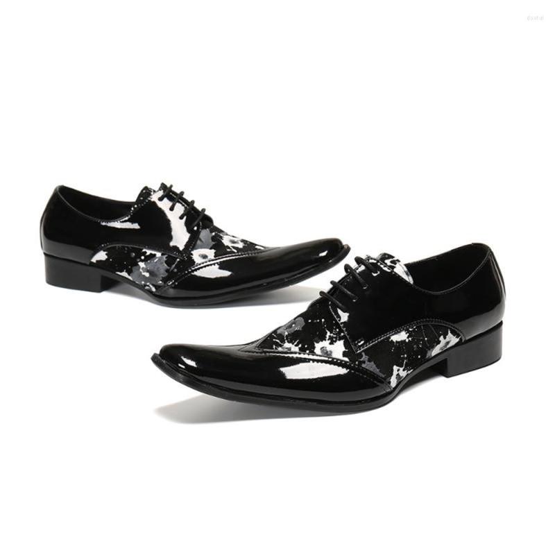 Dress Shoes Classic Gentleman Mens Leather Pointed Toe Lace Up Printed Genuine Oxford Wedding, Black
Dress Shoes Classic Gentleman Mens Leather Pointed Toe Lace Up Printed Genuine Oxford Wedding, Black