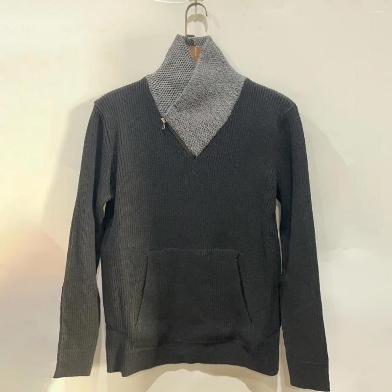 Men's Sweaters Stretchy Chic Thermal Anti-pilling Spring Sweater Elastic Men Long Sleeves For Vacation, Black
Men's Sweaters Stretchy Chic Thermal Anti-pilling Spring Sweater Elastic Men Long Sleeves For Vacation, Black