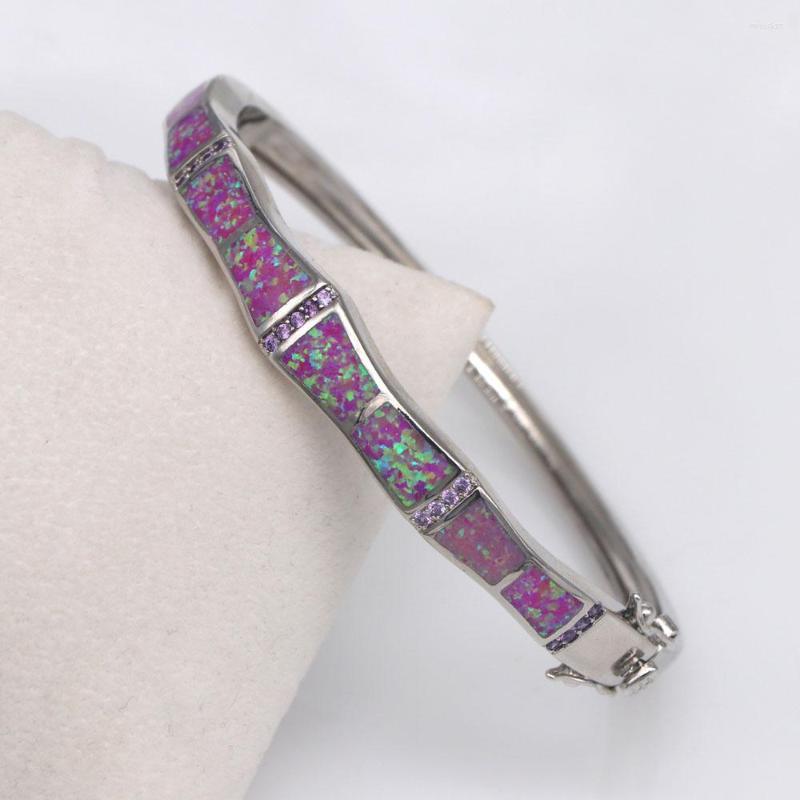 Bangle JLB-012 Multicolor Fire Opal Bangles Unique Design Silver Plated For Women Fashion Jewelry Lover Gift
Bangle JLB-012 Multicolor Fire Opal Bangles Unique Design Silver Plated For Women Fashion Jewelry Lover Gift