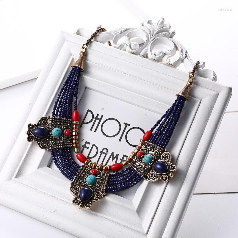 Choker Trendy Ethnic Beads Stone Handwork Necklace For Women Vintage Bohemian Boho Maxi Chunky Pendant Jewelry 2022
Choker Trendy Ethnic Beads Stone Handwork Necklace For Women Vintage Bohemian Boho Maxi Chunky Pendant Jewelry 2022