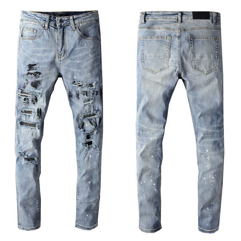 Man Blue Pants Skinny Slim Jeans Ripped Fit Cult Biker Moto Hip Hop Street Fashion for Young Mens Guys Stretch Rivet Patch Straight Paint, 626
Man Blue Pants Skinny Slim Jeans Ripped Fit Cult Biker Moto Hip Hop Street Fashion for Young Mens Guys Stretch Rivet Patch Straight Paint, 626