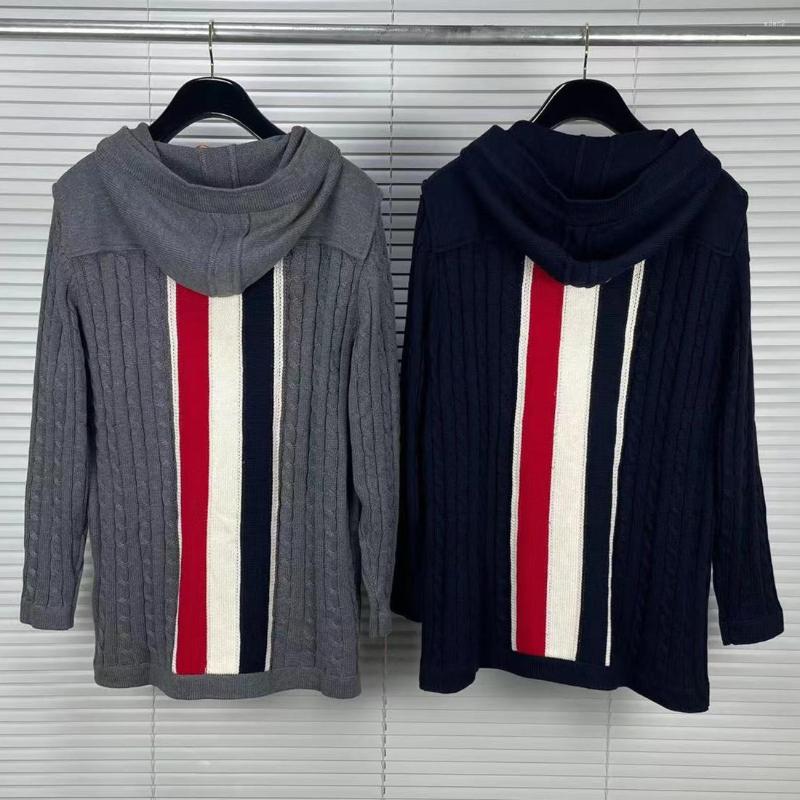Women's Trench Coats High-end Brand Women's Luxury Wool Coat Original Thick Webbing Design Men's Knit Jacket Famous Unisex High, Navy blue
Women's Trench Coats High-end Brand Women's Luxury Wool Coat Original Thick Webbing Design Men's Knit Jacket Famous Unisex High, Navy blue