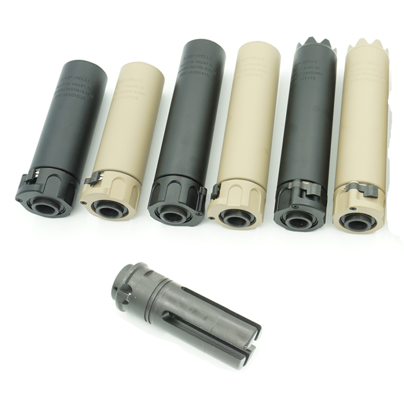 SOCOM556 MINI2 RC2 Quick Separation Sound Suppression 14mm CCW Airsoft Barre M14x1 Left Thread Extended AR15 Gel Shockwave muffler
SOCOM556 MINI2 RC2 Quick Separation Sound Suppression 14mm CCW Airsoft Barre M14x1 Left Thread Extended AR15 Gel Shockwave muffler