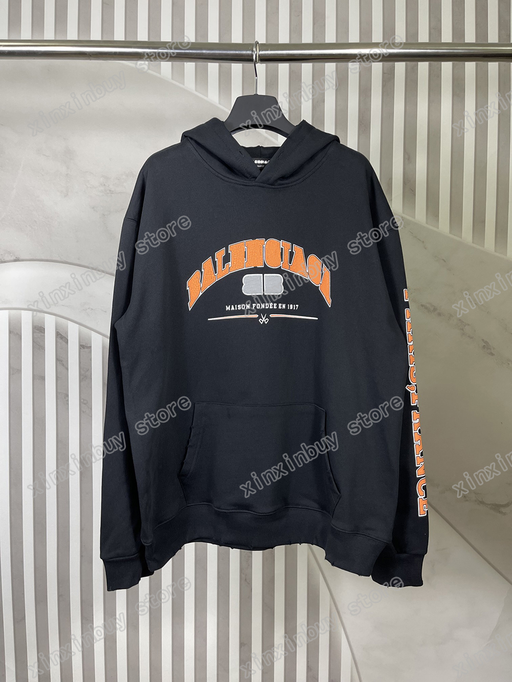 xinxinbuy Men designer Hoodie sweater DESTROYED letter scissors 1917 Paris women black Apricot yellow XS-2XL, Multi
xinxinbuy Men designer Hoodie sweater DESTROYED letter scissors 1917 Paris women black Apricot yellow XS-2XL, Multi