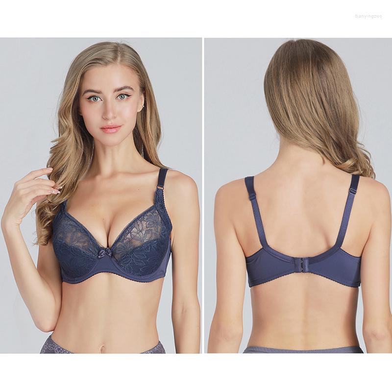 Bras Cool Summer Women Bra Push Up Sexy Lace Full Coverage Adjustable Back Tow Hook-and-eye Underwire Padded Cotton ComfY BH D08, Brown c27
Bras Cool Summer Women Bra Push Up Sexy Lace Full Coverage Adjustable Back Tow Hook-and-eye Underwire Padded Cotton ComfY BH D08, Brown c27