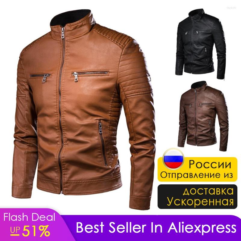 Men's Jackets Men Autumn Causal Vintage Leather Jacket Coat Spring Outfit Design Motor Biker Pocket PU, Auburn
Men's Jackets Men Autumn Causal Vintage Leather Jacket Coat Spring Outfit Design Motor Biker Pocket PU, Auburn