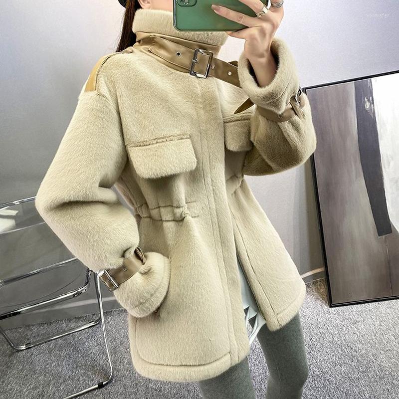 Women's Fur 2022 Autumn Winter Fashion Faux Coat Female Casual Loose Jacket Ladies Thick Warm Outerwear Elegant Overcoats, White
Women's Fur 2022 Autumn Winter Fashion Faux Coat Female Casual Loose Jacket Ladies Thick Warm Outerwear Elegant Overcoats, White