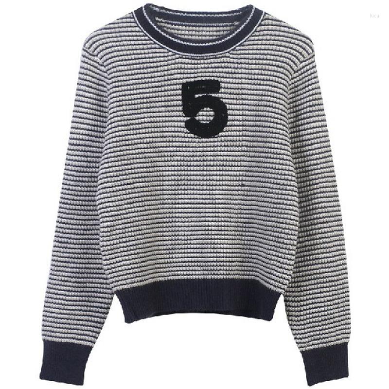 Women' Sweaters Women And Pullovers Long Sleeve Jumper Fashion Striped Knitted Tops Luxury Design Jersey Casual 2022 Japanese Korean
Women' Sweaters Women And Pullovers Long Sleeve Jumper Fashion Striped Knitted Tops Luxury Design Jersey Casual 2022 Japanese Korean