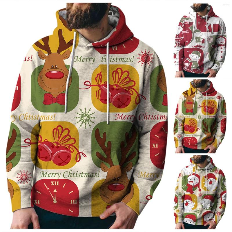 Men's Hoodies Autumn And Winter Shirts Novelty Christmas Printed Long Sleeve Hooded Sports Sweatshirt Hoodie With Pockets, Green
Men's Hoodies Autumn And Winter Shirts Novelty Christmas Printed Long Sleeve Hooded Sports Sweatshirt Hoodie With Pockets, Green