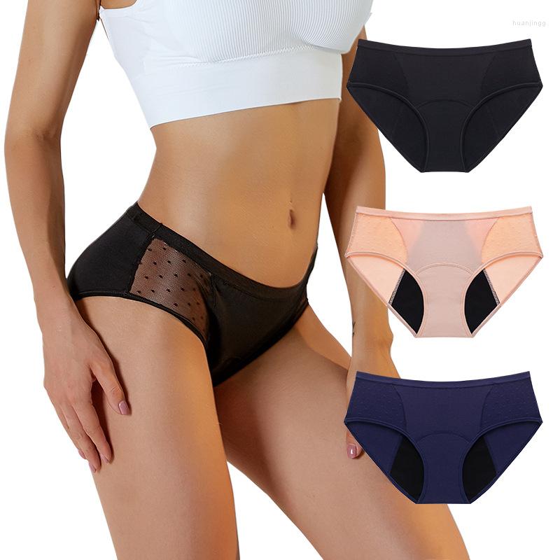 Women' Panties Menstrual For Women Period Underwear 4 Layer Heavy Flow Absorbency Leakproof Physiological Sanitary Lingerie Plus Size, Blue
Women' Panties Menstrual For Women Period Underwear 4 Layer Heavy Flow Absorbency Leakproof Physiological Sanitary Lingerie Plus Size, Blue