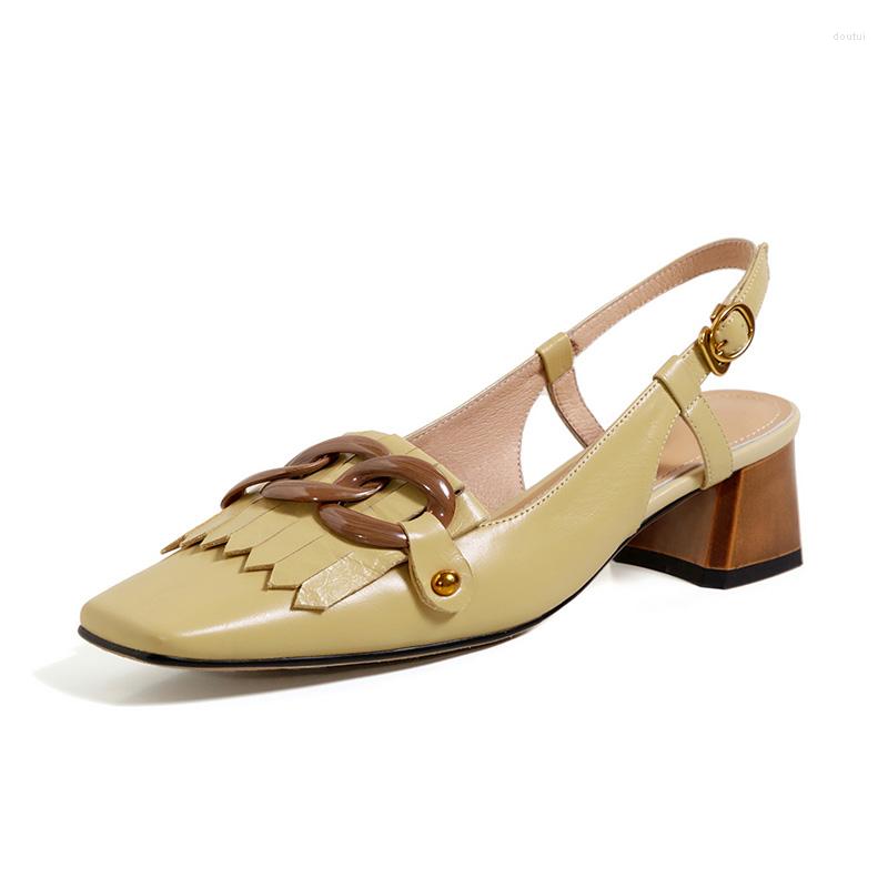 Dress Shoes Big Size For Women 44 To 45 Slippers Chain Decoration Women's Mid Heels Sandals Square Head Mueller, Black
Dress Shoes Big Size For Women 44 To 45 Slippers Chain Decoration Women's Mid Heels Sandals Square Head Mueller, Black
