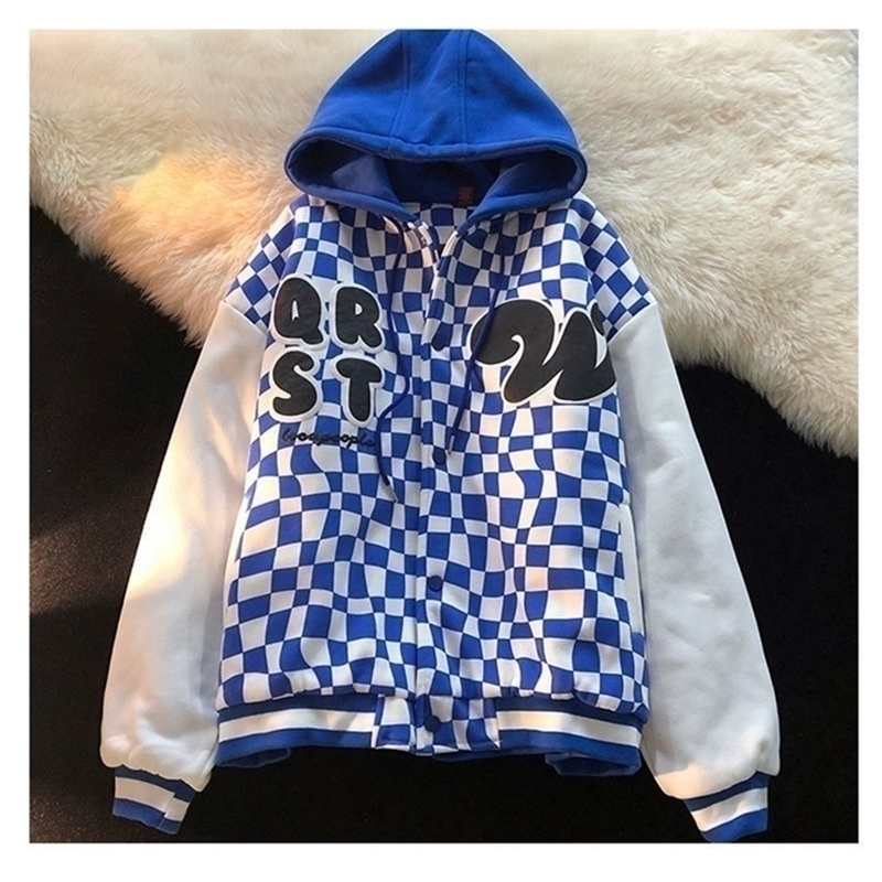 Womens Hoodies Sweatshirts Explosive design checkerboard plaid letter printing hooded sweater women autumn and winter fleece coat men sweatshirt 221010, Malachite blue
Womens Hoodies Sweatshirts Explosive design checkerboard plaid letter printing hooded sweater women autumn and winter fleece coat men sweatshirt 221010, Malachite blue