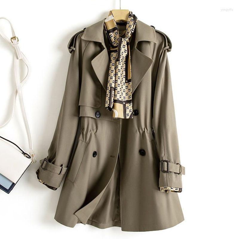 Women' Trench Coats Fashion Female Windbreaker Jacket Spring Autumn Professional Outerwear Women' Korean Casual Coat With Lining Khaki, Black
Women' Trench Coats Fashion Female Windbreaker Jacket Spring Autumn Professional Outerwear Women' Korean Casual Coat With Lining Khaki, Black