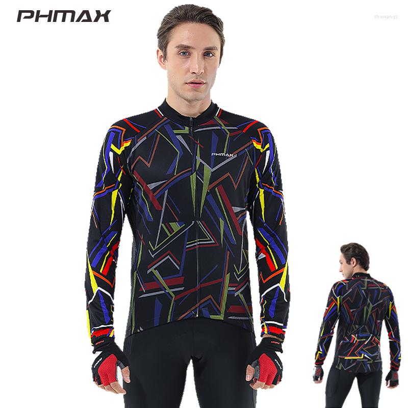 Racing Jackets PHMAX Men' Cycling Shirt Long Sleeve Mountain Bike Jerseys Autumn Breathable MTB Downhill Jersey, Picture shown
Racing Jackets PHMAX Men' Cycling Shirt Long Sleeve Mountain Bike Jerseys Autumn Breathable MTB Downhill Jersey, Picture shown
