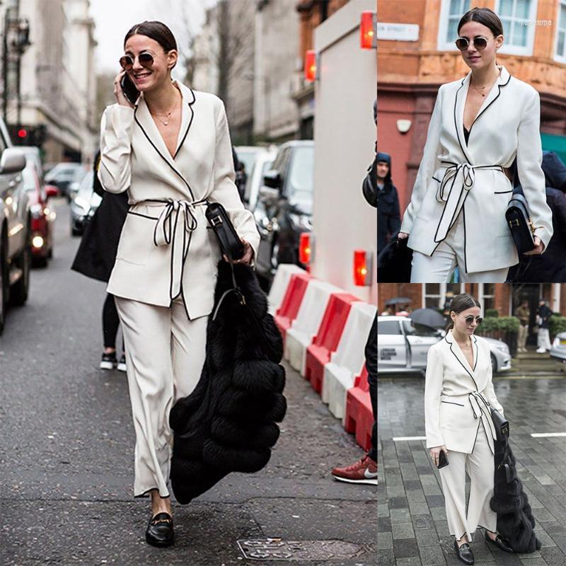 Women's Two Piece Pants Women's White Casual Women's Blazer Suit With Wide Leg Designed Free Style Jacket Robe For Daily Streetwear, Black
Women's Two Piece Pants Women's White Casual Women's Blazer Suit With Wide Leg Designed Free Style Jacket Robe For Daily Streetwear, Black