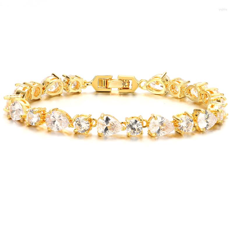 Link Bracelets Bettyue Brand Fashion Luxury Shining White Cubic Zircon Three Colors Jewelry For Woman Gothic Style Wedding Gifts
Link Bracelets Bettyue Brand Fashion Luxury Shining White Cubic Zircon Three Colors Jewelry For Woman Gothic Style Wedding Gifts