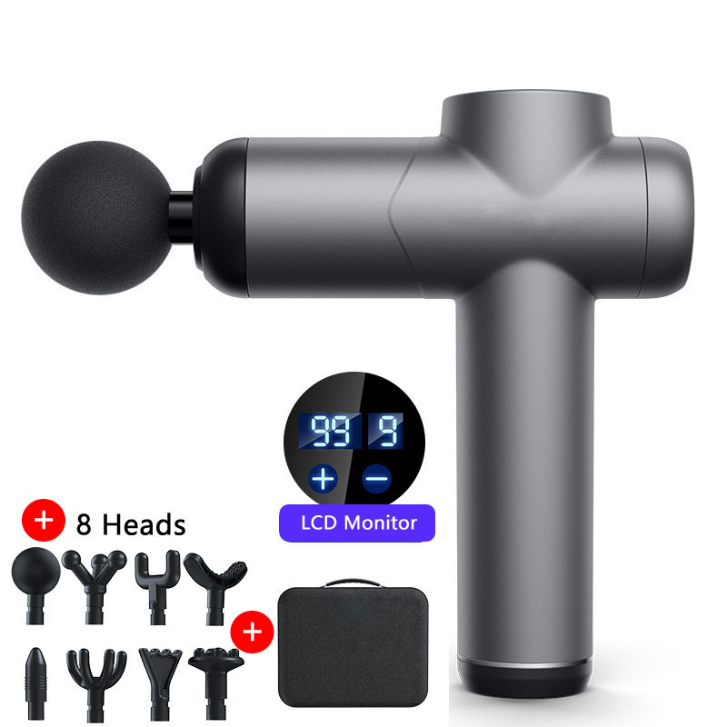 Full Body Massager Gun Muscle Relaxer Electric LED Display 8 Kinds of Professional Head Fascia Gift 221010
Full Body Massager Gun Muscle Relaxer Electric LED Display 8 Kinds of Professional Head Fascia Gift 221010