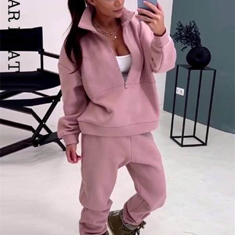Womens Two Piece Pants Women Casual Fleece 2 Piece Sets Polo Zipper Sweatshirts Loose Trouser Track Suits Autumn Winter Sports Warm Female Outfits 221010, Light green
Womens Two Piece Pants Women Casual Fleece 2 Piece Sets Polo Zipper Sweatshirts Loose Trouser Track Suits Autumn Winter Sports Warm Female Outfits 221010, Light green