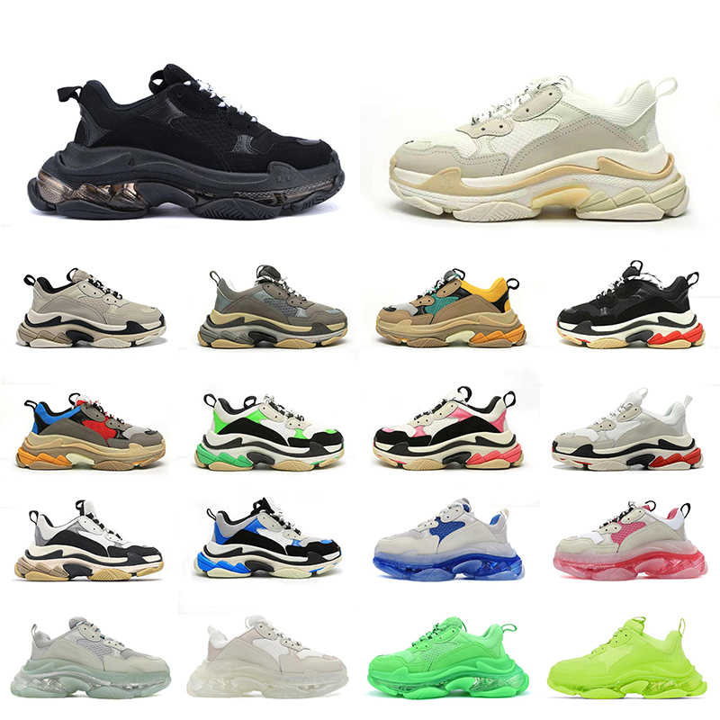 2022 Triple S Casual Shoes Sneakers Clear Sole Platform Large Increasing Black Neon Green Crystal Designers Sports Fashion Men Women Womens Triple Paris 17Fw Old Dad
2022 Triple S Casual Shoes Sneakers Clear Sole Platform Large Increasing Black Neon Green Crystal Designers Sports Fashion Men Women Womens Triple Paris 17Fw Old Dad