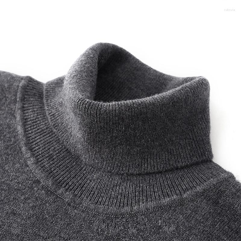 Men' Sweaters Turtleneck Men Pullovers Autumn Winter Cashmere Cotton Blend All-match Base Jumper Jersey Hombre Pull Homme Knitted Sweater, Black
Men' Sweaters Turtleneck Men Pullovers Autumn Winter Cashmere Cotton Blend All-match Base Jumper Jersey Hombre Pull Homme Knitted Sweater, Black