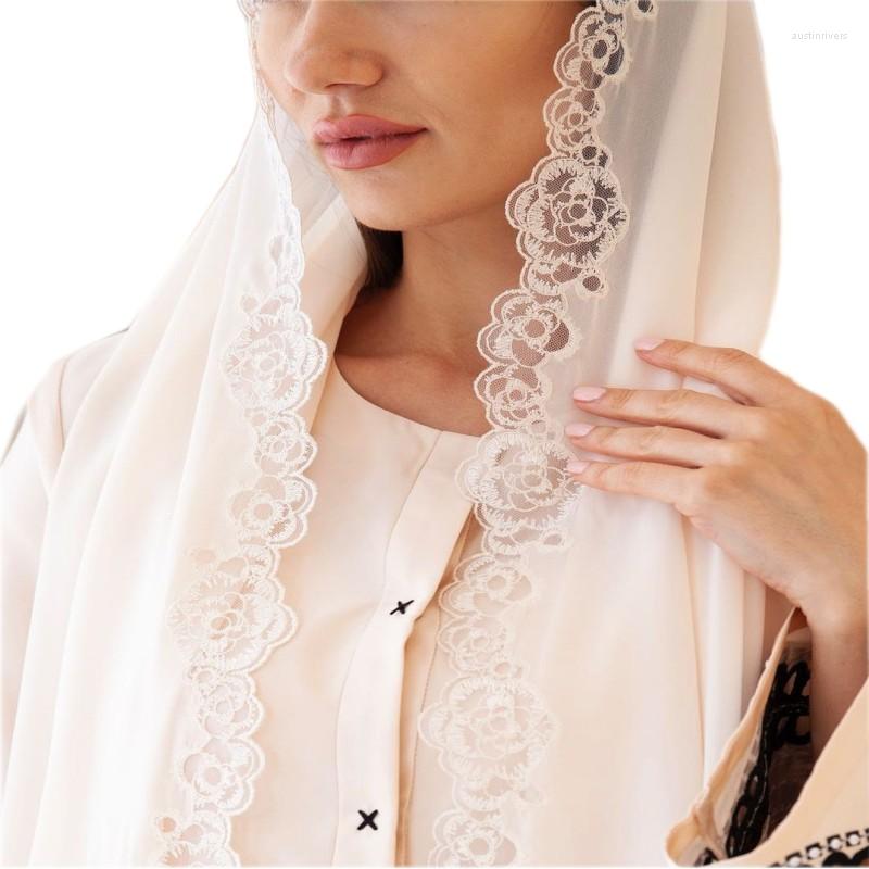 Scarves Fashion Lace Embroidery Patchwork Long Scarf Hijabs Muslim Women Wrapped Headscarf Shawls Elegant Party Turban Headwear
Scarves Fashion Lace Embroidery Patchwork Long Scarf Hijabs Muslim Women Wrapped Headscarf Shawls Elegant Party Turban Headwear