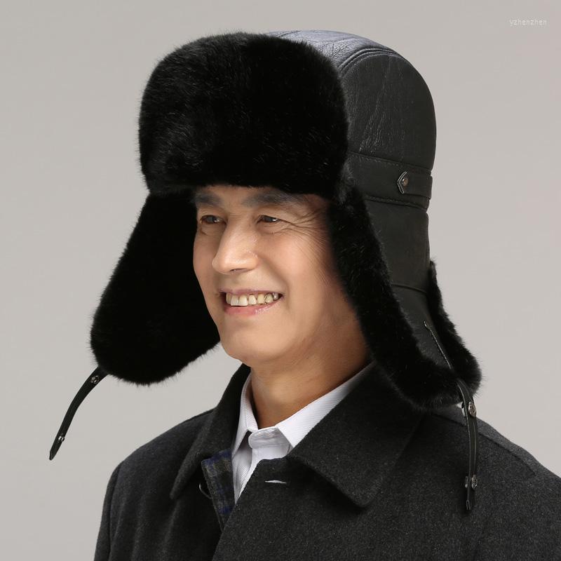 Berets Old Men Bomber Hat Male Winter Thicken Ear Protection Cap Middle-aged Adult Man Outdoor Casual Warm Imitation Leather Hats H7137, Black
Berets Old Men Bomber Hat Male Winter Thicken Ear Protection Cap Middle-aged Adult Man Outdoor Casual Warm Imitation Leather Hats H7137, Black