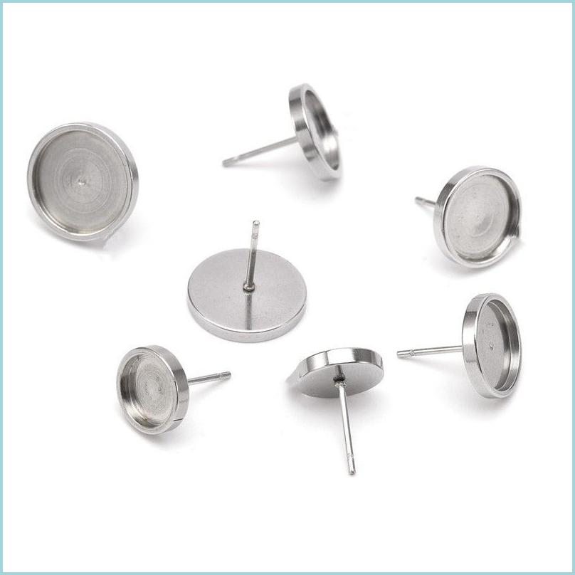 Jewelry Settings 6 8 10 12Mm No Fade Stainless Steel Gold Plated Earrings Stud Settings Blank Base Fit 6-12Mm Glass Cabochons Buttons Dhgzl
Jewelry Settings 6 8 10 12Mm No Fade Stainless Steel Gold Plated Earrings Stud Settings Blank Base Fit 6-12Mm Glass Cabochons Buttons Dhgzl