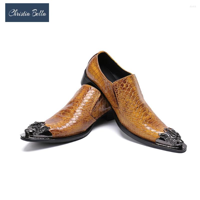 Dress Shoes Christia Bella Designer Snake Pattern Men Formal Genuine Leather Wedding Plus Size Office Business Oxfords, Auburn
Dress Shoes Christia Bella Designer Snake Pattern Men Formal Genuine Leather Wedding Plus Size Office Business Oxfords, Auburn