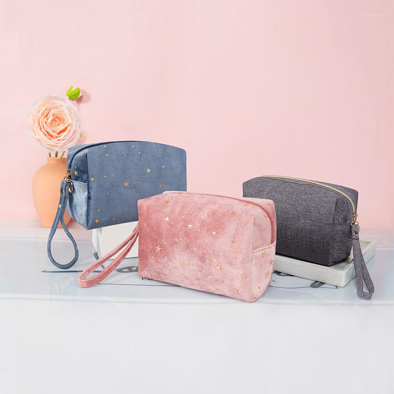 Cosmetic Bags Bag Women Travel Portable Makeup Star Moon Embroidery Beauty Case Toiletry Storage Lady Handbag Zipper Pouch, Blue
Cosmetic Bags Bag Women Travel Portable Makeup Star Moon Embroidery Beauty Case Toiletry Storage Lady Handbag Zipper Pouch, Blue