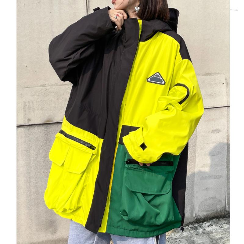 Women's Trench Coats XUXI Tooling Coat Women Winter 2022 Middle And Long Splicing Quilted Color Contrast Cotton Jacket Sleeve E3373, Yellow
Women's Trench Coats XUXI Tooling Coat Women Winter 2022 Middle And Long Splicing Quilted Color Contrast Cotton Jacket Sleeve E3373, Yellow