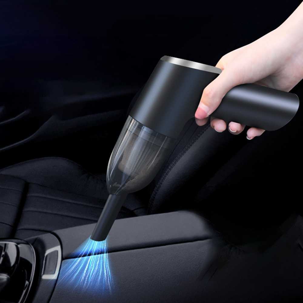 Mini Car Vacuum Handheld Portable High Power Wireless Vaccuum Cleaner for Vehicle Desktop Keyboard Household 1012