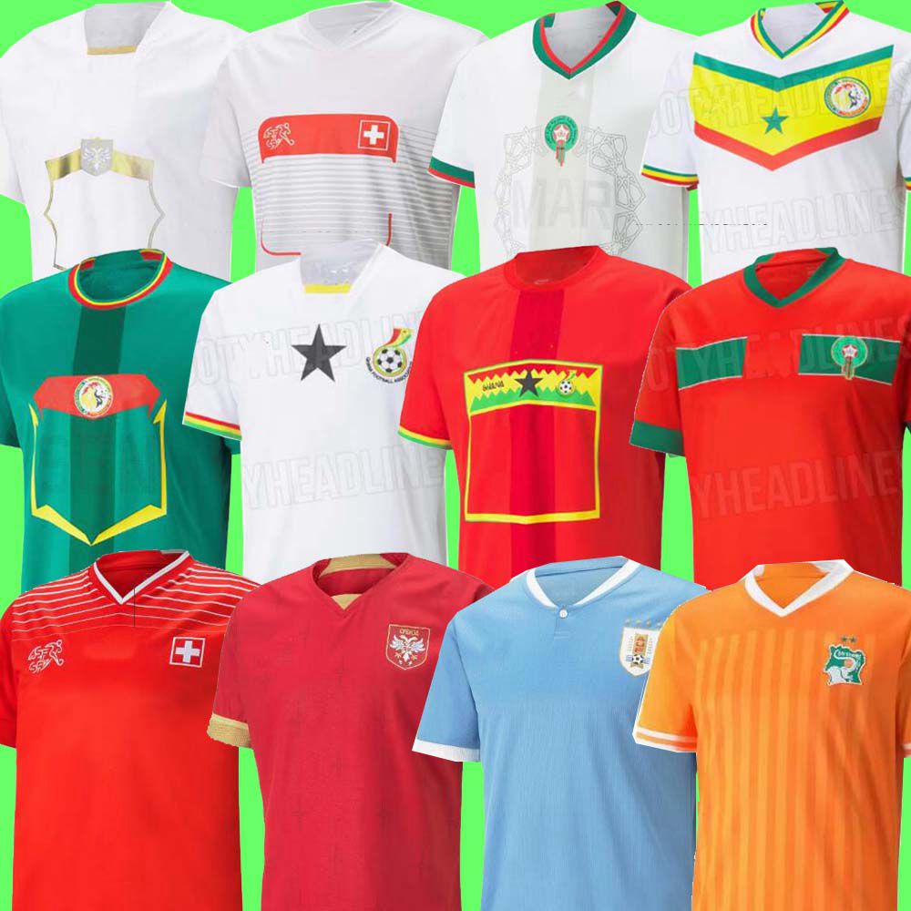 2022 2023 Morocco soccer jerseys Senegal MANE Hakimi Ghana 22 23 Switzerland maillot Serbia football uniforms shirts VLAHOVIC TADIC Uruguay Ivory Coast SUAREZ 999
2022 2023 Morocco soccer jerseys Senegal MANE Hakimi Ghana 22 23 Switzerland maillot Serbia football uniforms shirts VLAHOVIC TADIC Uruguay Ivory Coast SUAREZ 999