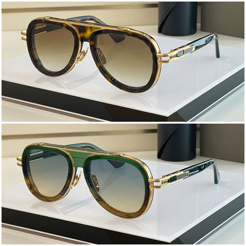 mens designer sunglasses Fashion ins net red same men and women LTX EVM Mach eight famous classic retro luxury brand Retro Design square UV resistant sunglass with box